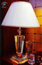 crystal table lamp