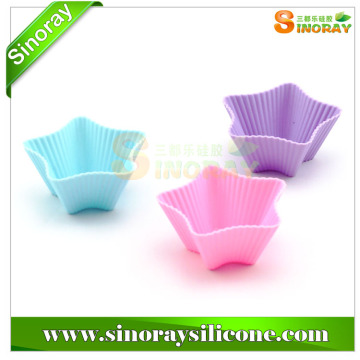 Silicone cupcake baking cup