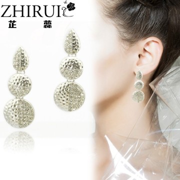 925 Silver 2015 Alloy Fashion Earring Designs New Model Earring Dangle Wholesale Earring
