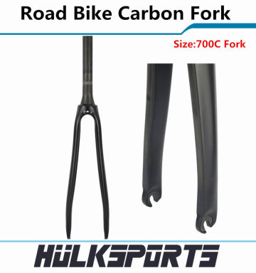 700C Carbon Road Fork Carbon Fiber Bicycle Fork OEM Road Bike Fork