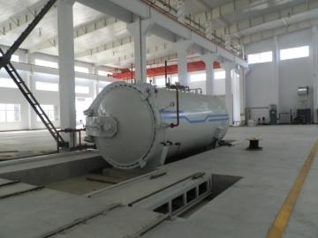 Pneumatic Glass Laminating Autoclave Glass Reactor