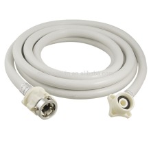 Adaptador de mangueira de dreno de entrada de aço inoxidável / máquina de lavar PVC