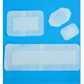 Disposable medical self-adhesive wound dressing