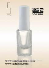 fashon empty custom nail polish bottle with plastic lid