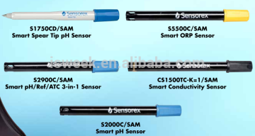 Smart Aqua Meter pH, ORP, or conductivity meter - S1750CD/SAM Smart Spear Tip pH Sensor