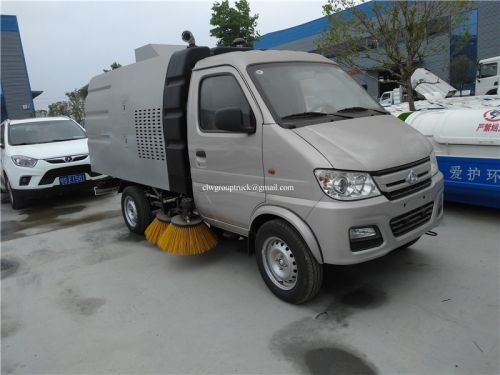 Mini Compact street sweeping truck