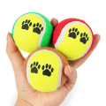 Custom Pet Dog Rubber Throw Toy Mini Dog Tennis Balls Toys