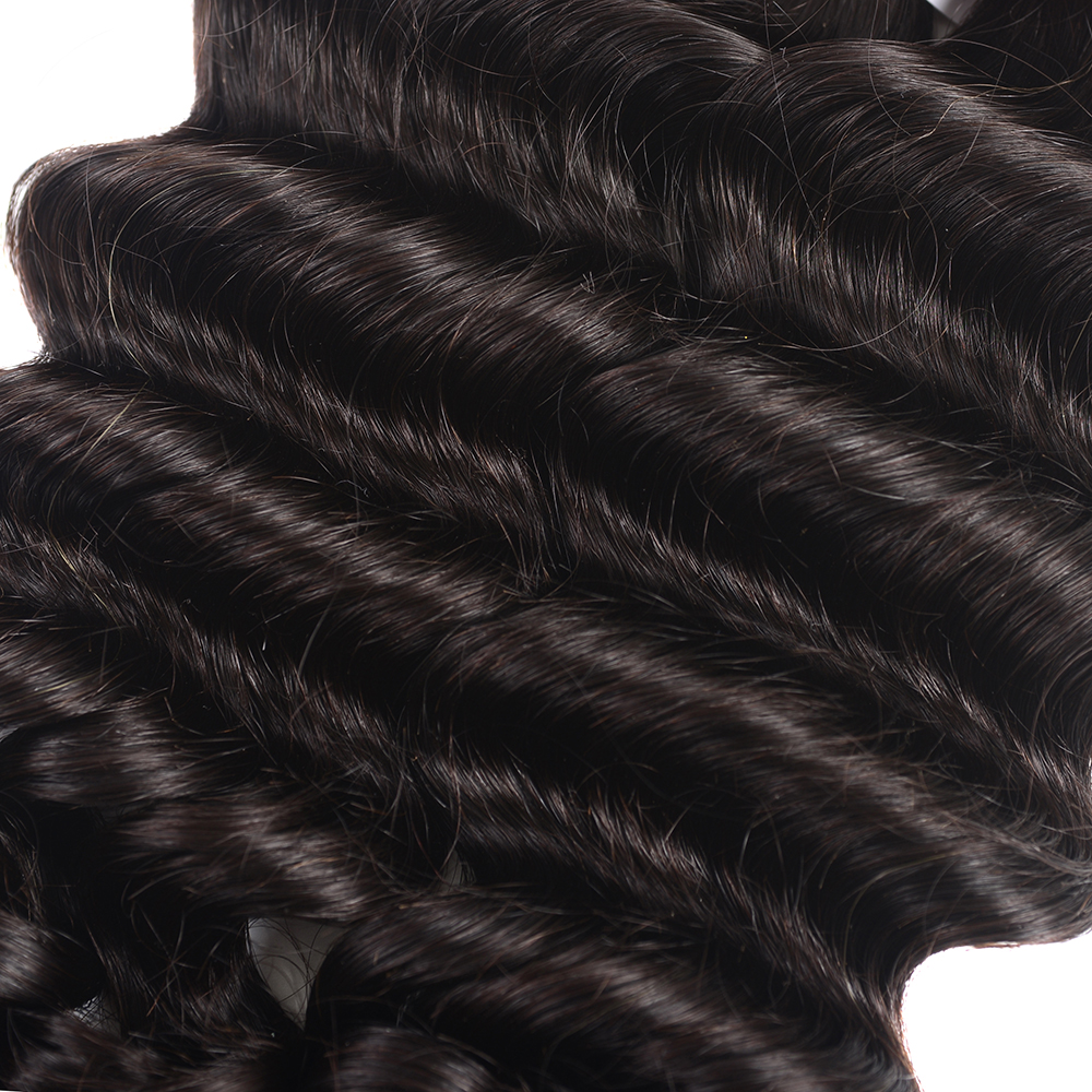 Custom Wholesale Fancy Curl Malaysian Virgin Raw Unprocessed Human Hair Extensions