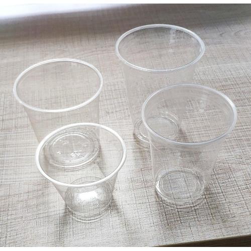 Pet Clear Cups พร้อมฝา 9oz ถึง 18oz