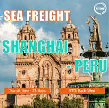 Ocean Freight Shipping From Shanghai to Peru