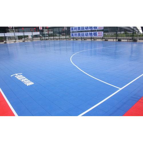 PVC FUTSAL FUTSAL Floor entrelazando fútbolinas para fútbol sala para fines de uso interior Piso de deporte