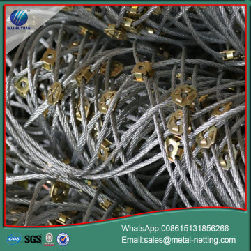 galvanized rope mesh protection rope netting