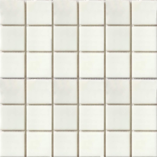White Glass Mosaic Large Backsplash Pool Tiles