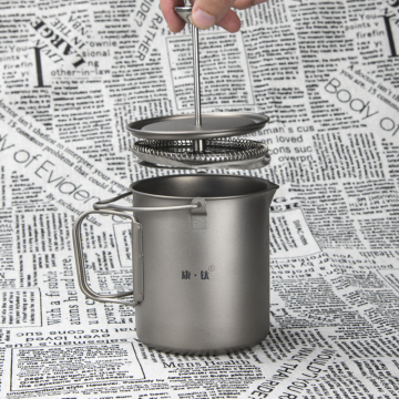 The Pure titanium coffeepot