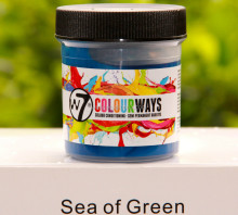 Semi Permanent Hair Dye Color Sea of Green (Turquoise)