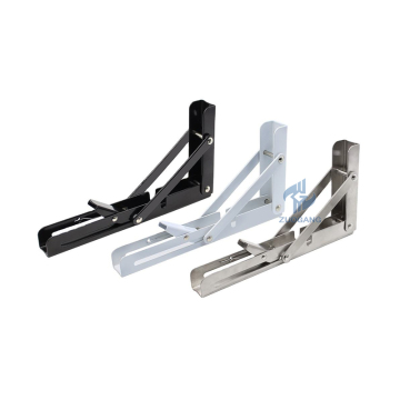 Stainless Steel Wall-Mounted Folding Shelf Brackets