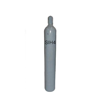 6N Aluminum composite Silane SIH4 gas cylinder Carbon fiber air cylinder