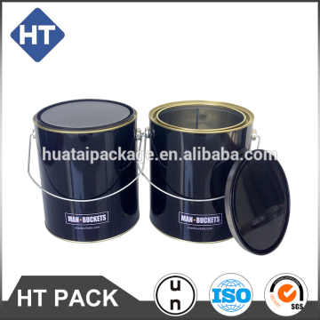 round paint can ,tin paint box