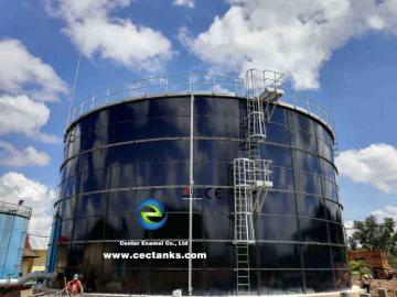 Glass-Fused-to-Steel Tanks for wastewater treatment project