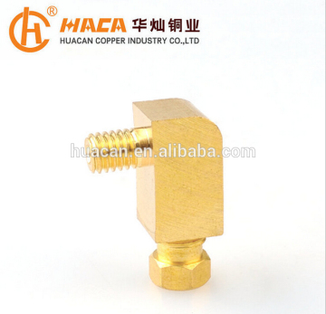 brass compression square elbow in pipe fittings