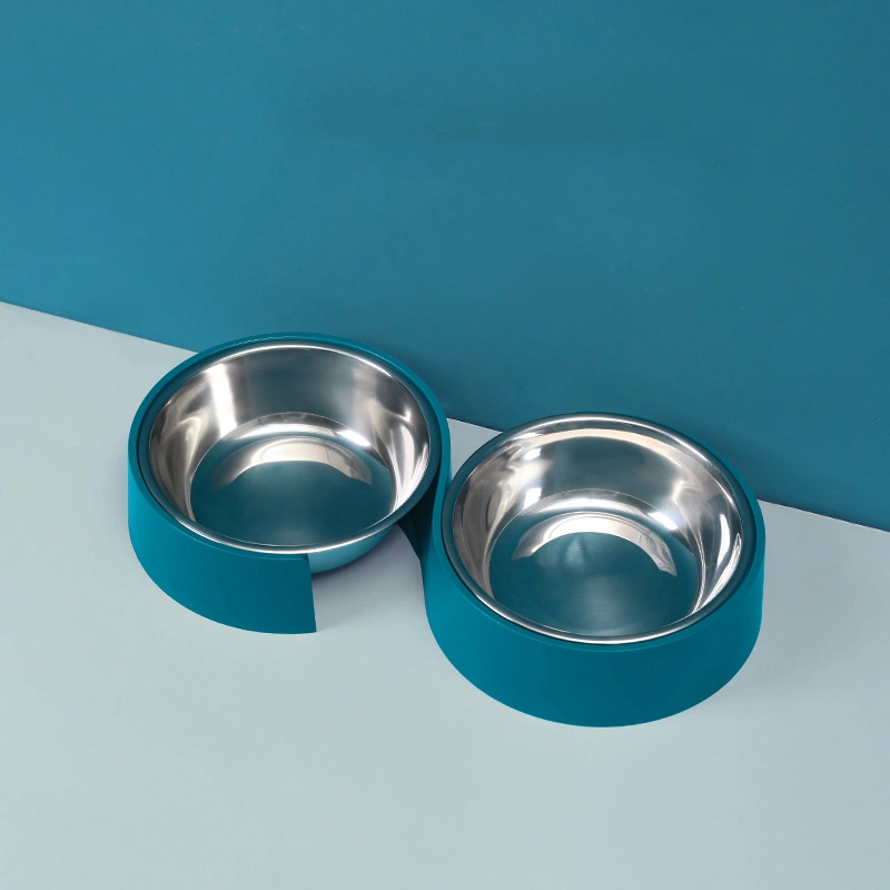 The New Pet Bowl Minimalist Design Pet Cat Bowl Anti-Overturning Dog Bowl Cat Feeding Water Bowl