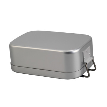 Cuboid Aluminum Lunch Box for Kids and Adults