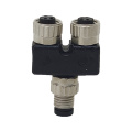 IP67 M8-2M8 Y type 4 pin Connector