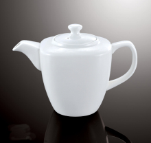 650ML White Porcelain Tea Pot