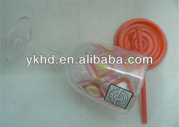 wholesale plastic drinking cups with straws