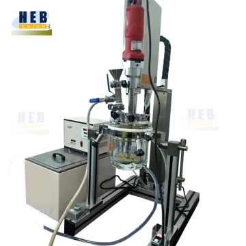 Lab Vacuum Jacketed Agitated Reaction Kettle for Cream Emulsifying