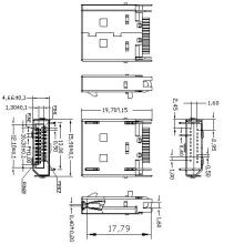 Display Male straddle type(with hook)