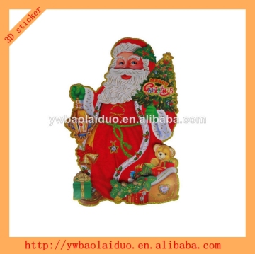 3D window christmas baubles sticker