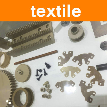 PEEK Parts Fittings Components Textile Machinery Industry