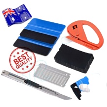 Car Window Tint Kit: Vinyl Wrap Tools & Installation Set