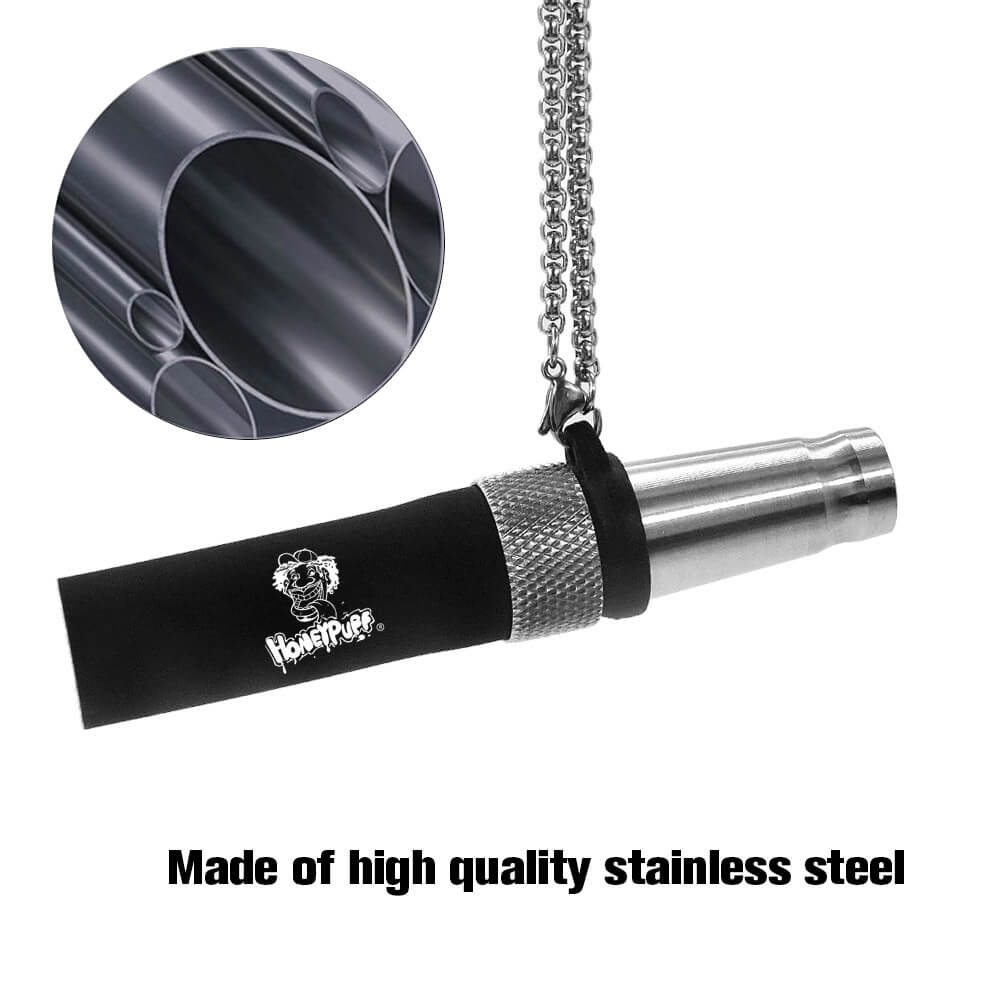 honeypuff stainless steel hookah mouthpiece shisha mouth tips with necklace lanyard custom logo