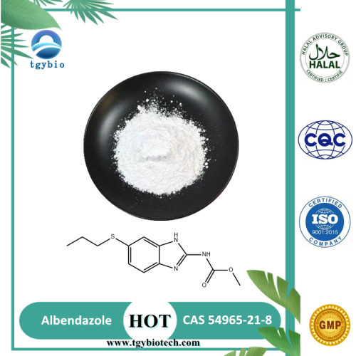 Médecine vétérinaire Albendazole Powder CAS 54965-21-8