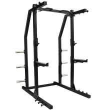 Commercial max eagle fitness power half squat rack