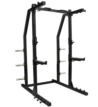 Commercial max eagle fitness power half squat rack