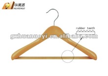 Coat Hanger with square bar & non-slip rubber