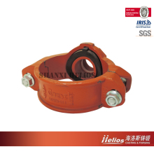 ISO9001:2008 Spheroidal graphite cast iron grooved fittings