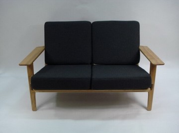 Hans Ge290 armchair Hans Wegner Plank Chair cashmere