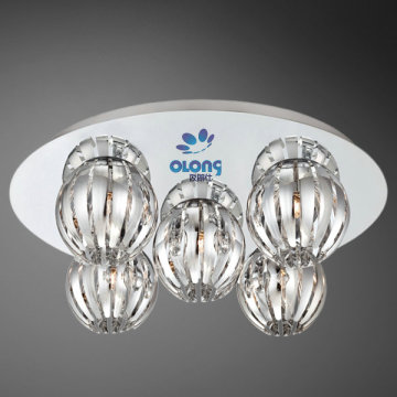 Home Modern Design Ceiling Light, 2012 New Design, Pumpkin Shade, Measures 60x60cm