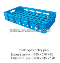 Plastic bulb optometry pan
