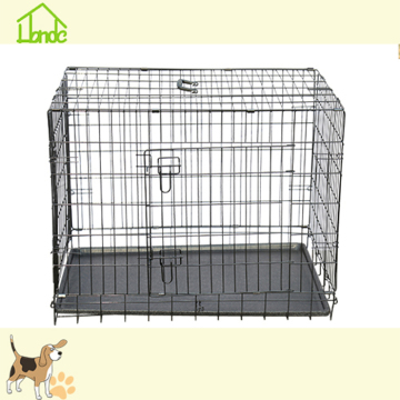 Convenient to carry folding metal puppy cage