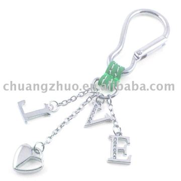 Fashion Metal LOVE Keychain