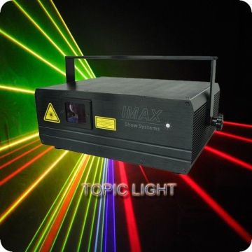 3w Rgb Mini Animation Dj Laser Lighting , Imax Series Laser Lights