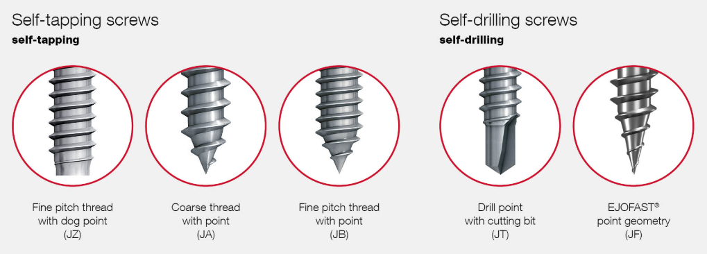 Önfúró csavar Self Drill Screw