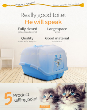 Indoorcat Toilet Pet Toilet Tray cat liter box Plastic Flat Toilet For pet cat