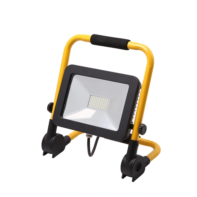 Handle Yellow/Black Housing 10W LED Flood Light (SLFAP31)