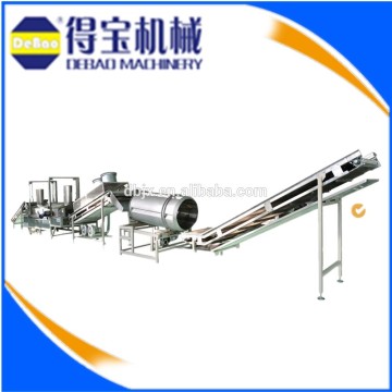 chips snack production line chips frying equipment